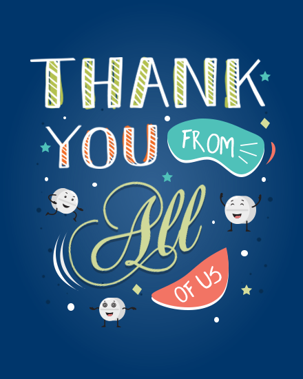 Free Thank You Ecards | Virtual Thank You Cards