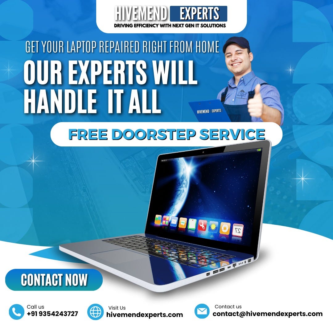 Expert Laptop, MacBook, and PC Repair Services at Your Doorstep with Hivemend Experts | by Hivemend Experts | Oct, 2024 | Medium